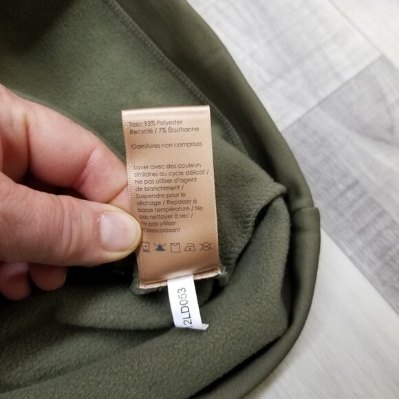 ✅Womens XS Indyeva Bero III Green Pullover Tunic 1/4 Zip Sweatshirt Side Pockets - Picture 9 of 11